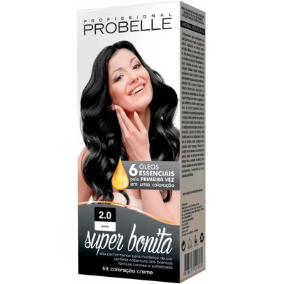 Coloração Probelle Super Bonita Preto 2.0 