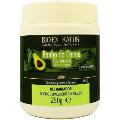 Banho De Creme Bio Extratus Pós Química Abacate 250g