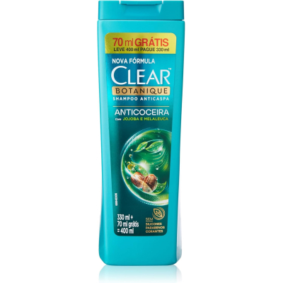 Shampoo Anticaspa Clear Botanique Anticoceira 400ml