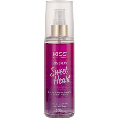 Body Splash Kiss New York Sweet Heart 200ml