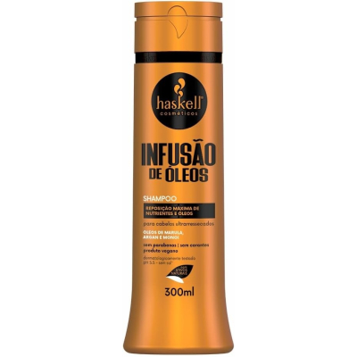 Shampoo Haskell Infusão de Óleos 300ml