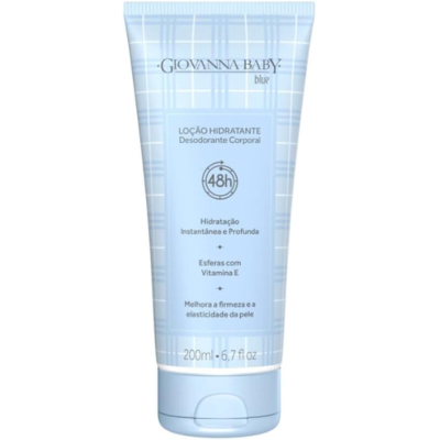 Loção Hidratante Giovanna Baby Blue Desodorante Corporal com 200ml