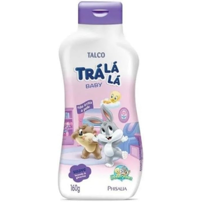 Talco Trá Lá Lá Baby Suave Lavanda e Glicerina 160g