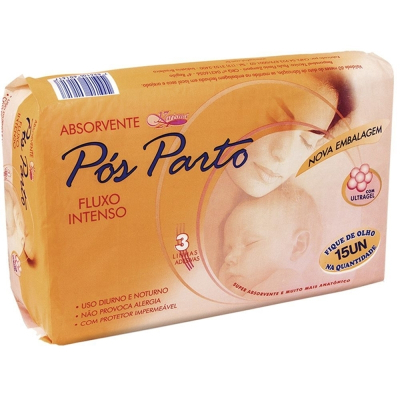 Absorvente Pós-Parto Karisma C/15 unid.