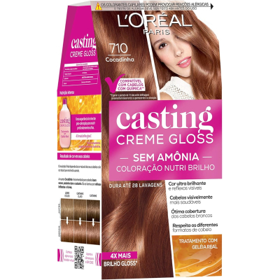Tinta de Cabelo Casting Creme Gloss de L’Oréal Paris 710 Cocadinha 246g
