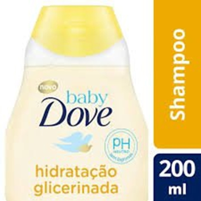 Shampoo de Glicerina Baby Dove Hidratação Glicerinada 200ml