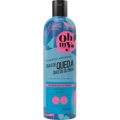 Shampoo Antiqueda Dias de Queda Dias de Glória Oh My! 300ML