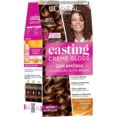 Tinta de Cabelo Casting Creme Gloss L’Oréal Paris - 535 Chocolate