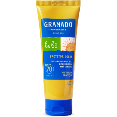 Protetor Solar Corporal FPS 70 Granado Bebê 120ml