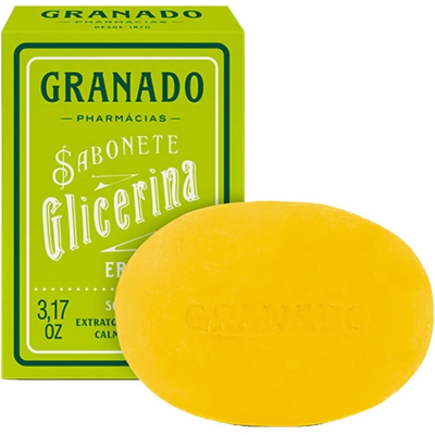 Sabonete Granado Glicerina Erva Doce em Barra com 90g