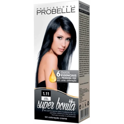 Coloração Probelle Super Bonita Preto Azulado 1.11