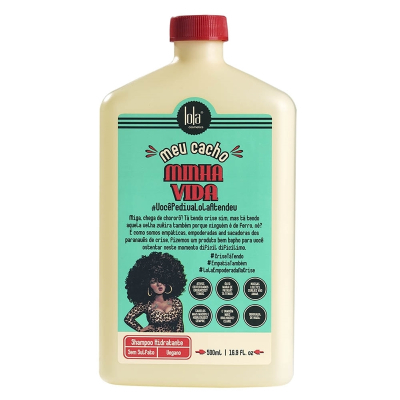 Shampoo Lola Cosmetics Meu Cacho Minha Vida Hidratante 500ml