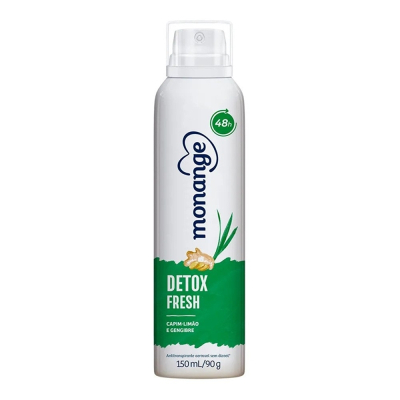 Desodorante Aerosol Monange Detox Fresh 150ml