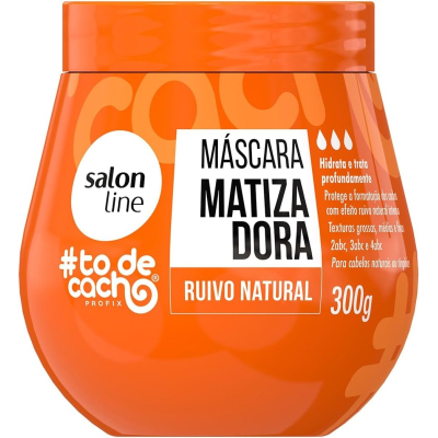 Máscara Matizadora Salon Line #Todecacho Ruivo Natural 300g