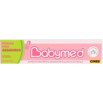 Pomada para Assaduras Babymed Menina 45g