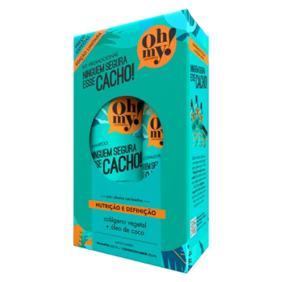 Kit Promopack Ninguém Segura Esse Cacho! - Shampoo 500ml & Condicionador 300ml - Oh My!