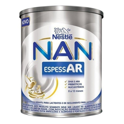 Fórmula Infantil NAN EspessAR Nestlé 0 a 12 meses 800g