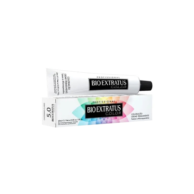 Coloração Bio Extratus Color 5.0 Castanho Claro 60g