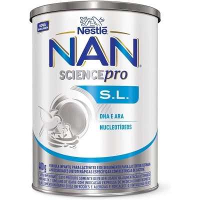 Fórmula Infantil NAN Sem Lactose com 400g