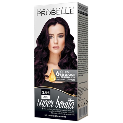 Coloração Probelle Super Bonita Acaju Purpura 3.66