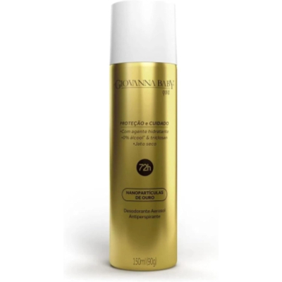 Desodorante Aerosol 72h Giovanna Baby Gold 150ml