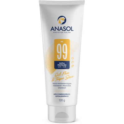 Protetor Solar FPS 99 - Anasol 120 g