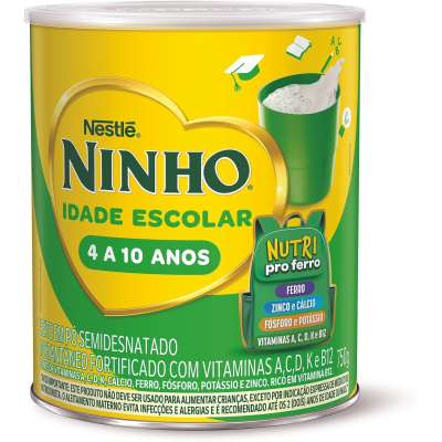 Ninho idade escolar 750g / nestle / *(1)2)