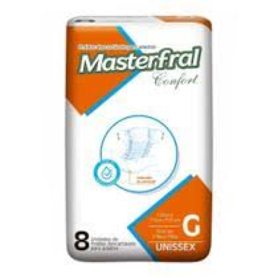 Fralda Geriátrica Masterfral C/7 Confort G