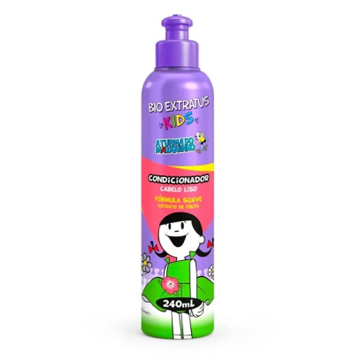 Condicionador Kids Cabelo Liso Bio Extratus 240 ml
