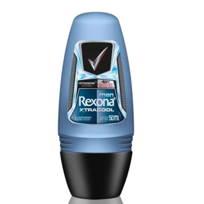Desodorante Antitranspirante Roll-On Rexona Men Xtracool 48h Sem Álcool 50ml