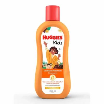 Shampoo Huggies Kids Cachinhos Poderosos 360ml