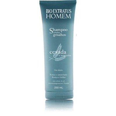 Sh bio extratus 250ml, cabelos grisalhos