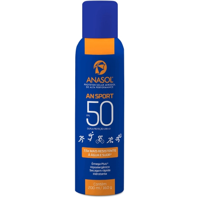 Protetor Solar Corporal Spray FPS 50 Anasol Sport 160g