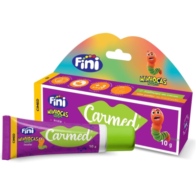 Hidratante Labial Carmed Fini Minhocas Azedinhas Incolor 10g