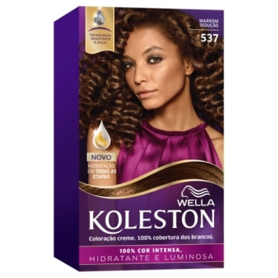 Tinta de Cabelo Koleston Marrom Sedução 537