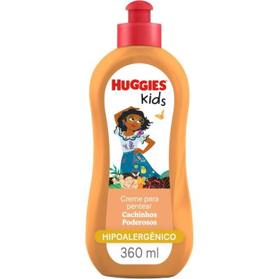 Creme para Pentear Huggies Kids Cachinhos Poderosos 360ml