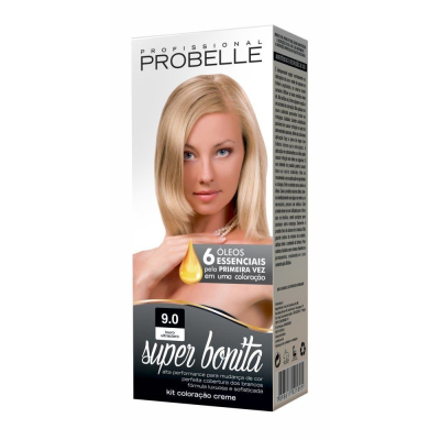 Coloração Probelle Super Bonita Louro Ultraclaro 9.0