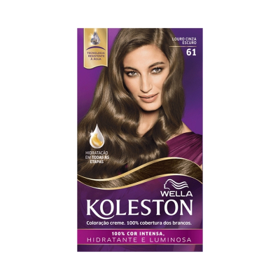 Tint koleston, 61 louro cinza escuro