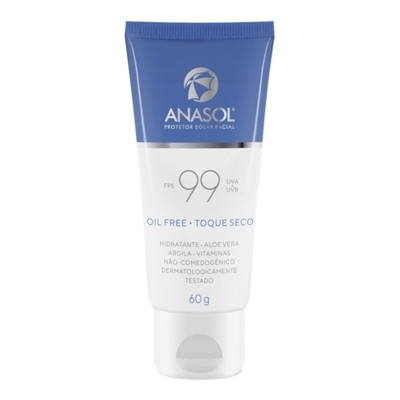 Protetor Solar Facial FPS 99 - Anasol 60g