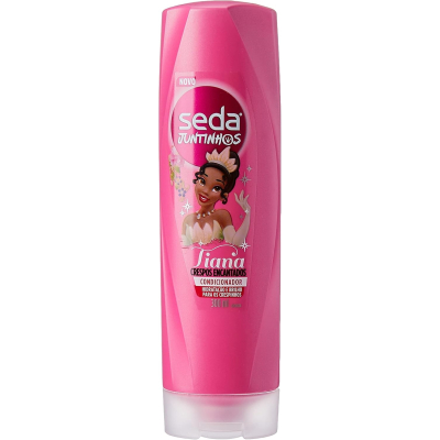 Condicionador Seda Juntinhos Tiana Crespos Encantados com 300ml