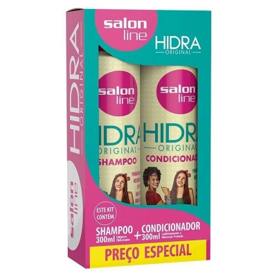 Kit Shampoo+Condicionador Hidra Hidratação Intensa Salon Line 300ml