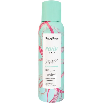 Shampoo A Seco Ruby Rose 150Ml - Baunilha