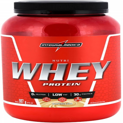 Nutri Whey Protein Integralmédica Baunilha 900g