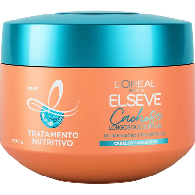 Creme de Tratamento Cabelo Cacheado L'Oréal Paris Elseve Cachos Longos dos Sonhos 300ml