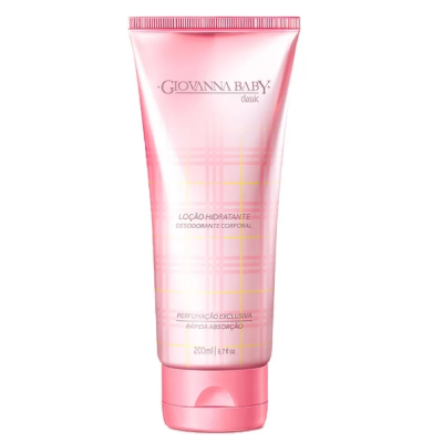Loção Hidratante Corporal Giovanna Baby Classic com 200ml