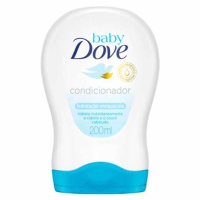Condicionador Baby Dove Hidratação Enriquecida com 200ml