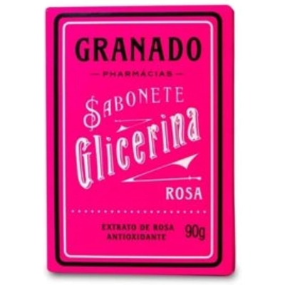 Sabonete em Barra Glicerina Granado Rosa 90g