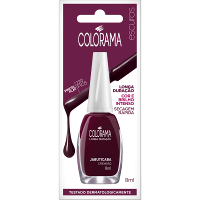 Esmalte Colorama Cremoso Jabuticaba 8ml