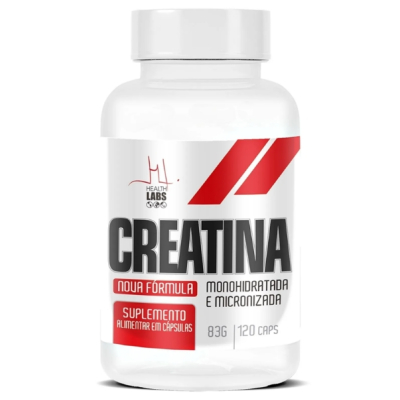 Creatina Health Labs Monohydratada 120 Cápsulas