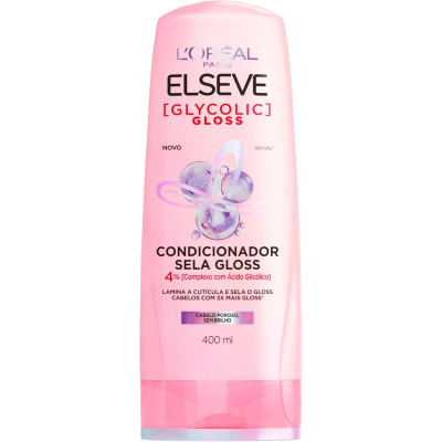 Condicionador L'Oréal Paris Elseve Glycolic Gloss 400ml